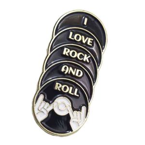 I Love Rock and Roll Enamel Pin (2)