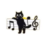 The Meow-sical Masterpiece Cat Enamel Pin (2)