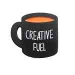Creative Fuel Coffee Mug Enamel Pin (1)