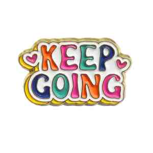 Keep Going Enamel Pin (2)