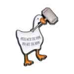 Honk & Bonk Goose Enamel Pin (1)