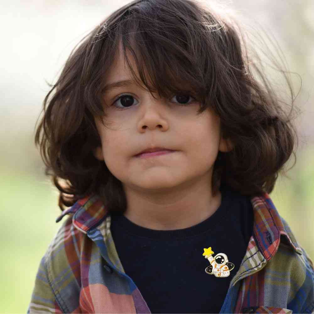 Reach for the Stars Astronaut Enamel Pin (2)