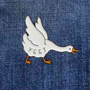 YEET Goose Enamel Pin (2)