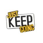 Just Keep Going Enamel Pin