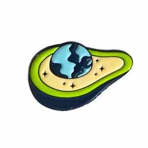 Cosmic Avocado Enamel Pin