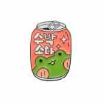 Korean Watermelon Soda Enamel Pin