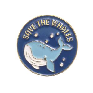 Save the Whales Ocean Guardian Enamel Pin